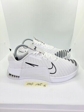Nike Metcon 9 TB Training Shoes White / Black Men's Size 7.5 / FD5431-100 NEW